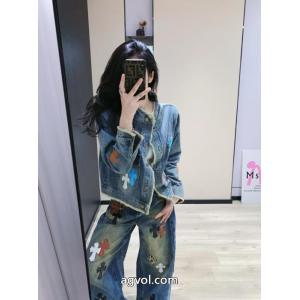 限定SALENEW!国内完売クロムハーツブランド 品 激安 通販デニムコート女