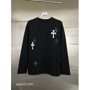 ブランド 品 激安 通販長袖TシャツCHROME HEARTS洗練された印象優秀なアイテム
