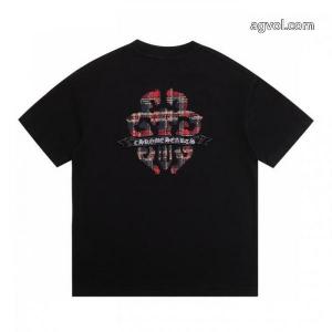 クロムハーツ CHROME HEARTS2026 ss新作刺繍カップルカジュアル半袖Tシャツ