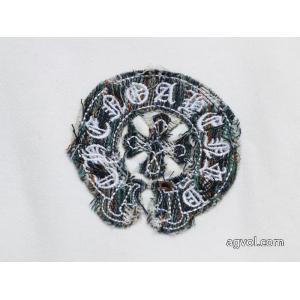 CHROME HEARTS爆金定番重工業洗濯デニム刺繍LOGO衛衣男女上着セットヘッド衛衣