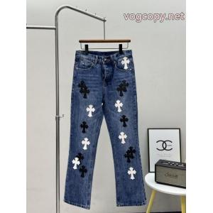 ジーンズCHROME HEARTSブランド コピー 販売確保済安い 爽快感が絶妙にマッチ 人気セール最新作