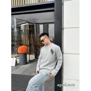 CHROME HEARTS偽 ブランド 通販高級感溢れるデザイン 格好良いアイテム 大人気新作長袖Tシャツ