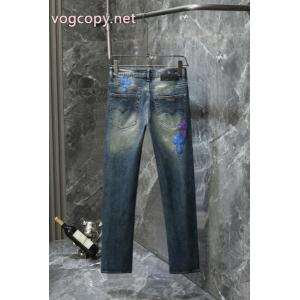 希少価値大 大人気希少！ 永遠の定番ブランド コピー 販売ジーンズCHROME HEARTS