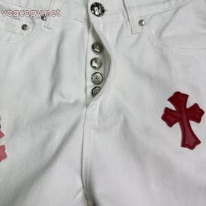 ブランド コピー 安心最安値 超カッコイイ 希少お得！CHROME HEARTSジーンズ