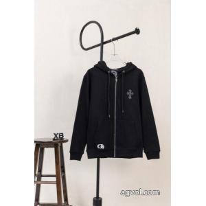 人気高いアイテム 秋冬らしい華やか 新品入荷スーパー コピー メンズパーカーCHROME HEARTS