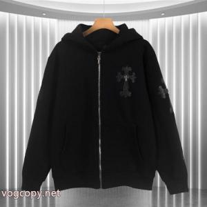 今季爆発的な人気定番商品 限定モデル 日本で完売続出CHROME HEARTSパーカーコピー ブランド 優良