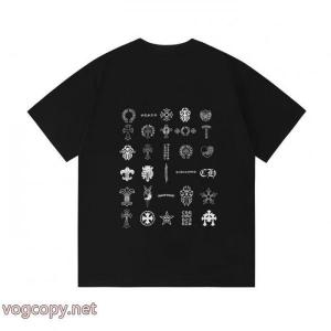 CHROME HEARTSブランド コピー 専門Tシャツ限定版プリント 人気商品限定セール 人気新作