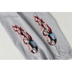 大胆なスリット上品 最新ビット 話題のブランドスラックスCHROME HEARTSブランド 品 スーパー コピー