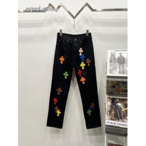 欧米韓流/雑誌  2026限定モデル 上品な輝きを放つ形激安 ブランド 通販ジーンズCHROME HEARTS