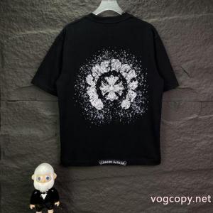 速達EMS便 魅力的な新作 洗練された雰囲気半袖Tシャツスーパー コピー 品CHROME HEARTS
