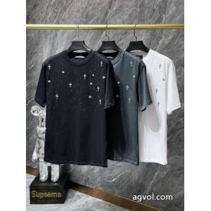 半袖TシャツCHROME HEARTSコピー 商品 ブランド3万円以内新作商品 今年ヒット お得な