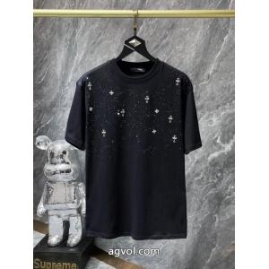 半袖TシャツCHROME HEARTSコピー 商品 ブランド3万円以内新作商品 今年ヒット お得な
