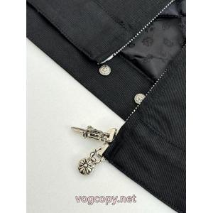 ジャケットCHROME HEARTS26秋冬最新モデル クラシックな雰囲気のトップス 個性的なデザイン スーパー コピー 通販