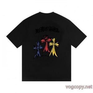 ブランド コピー 品人気モデル 流行り ファッション感満々TシャツCHROME HEARTS