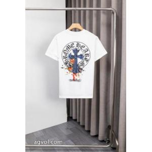 コピー ブランド 優良超人気高品質 赤字超特価最新作 早い者勝ち半袖TシャツCHROME HEARTS