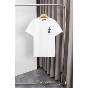 コピー ブランド 優良超人気高品質 赤字超特価最新作 早い者勝ち半袖TシャツCHROME HEARTS