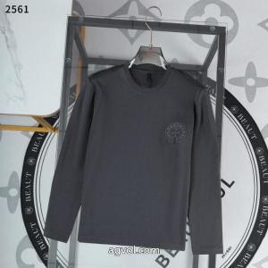 セレブも多数愛用 2026年秋冬流行ファッション 2026冬更新人気商品CHROME HEARTS長袖Tシャツブランド 通販店