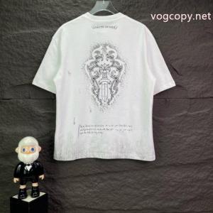 コピー 品 ブランド半袖TシャツCHROME HEARTS上質 大人気！ 上品でベーシック 新作追加