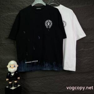 コピー 品 ブランド半袖TシャツCHROME HEARTS上質 大人気！ 上品でベーシック 新作追加