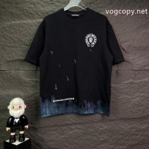 コピー 品 ブランド半袖TシャツCHROME HEARTS上質 大人気！ 上品でベーシック 新作追加