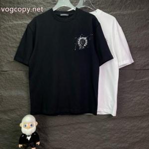 話題沸騰 円高還元Sale 流行の最前線偽物 ブランド 激安半袖TシャツCHROME HEARTS