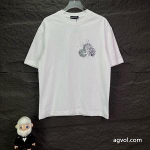 半袖TシャツCHROME HEARTS清涼感 高品質で綺麗 上品な光沢感ブランド 激安