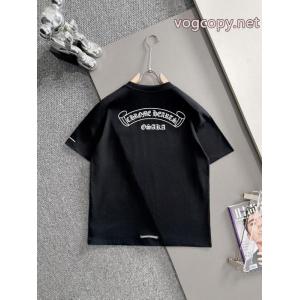 オリジナル 格好良い 秋冬季節限定ブランド アクセサリー 激安CHROME HEARTS半袖Tシャツ