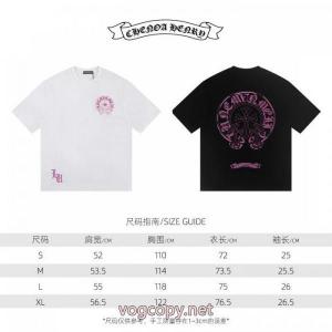 破格値大放出 海外通販 最安値セールクロムハーツブランド コピー半袖Tシャツ