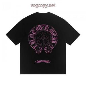 破格値大放出 海外通販 最安値セールクロムハーツブランド コピー半袖Tシャツ