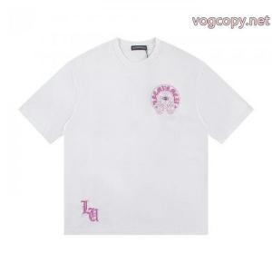 破格値大放出 海外通販 最安値セールクロムハーツブランド コピー半袖Tシャツ
