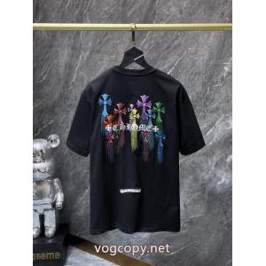 海外限定 NEW大変素敵 日本一安い激安CHROME HEARTSブランド 品 激安 通販半袖Tシャツ
