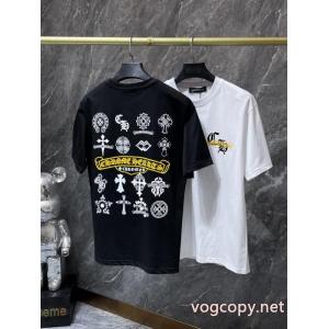 清潔感で洗練され 即発送OK 洒落感を演出する！ブランド コピー 品半袖TシャツCHROME HEARTS