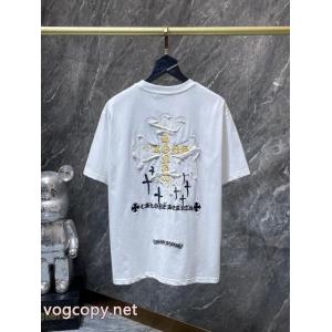 使い勝手の良い 2026秋冬新作 送料込 SALE！CHROME HEARTS偽 ブランド 販売半袖Tシャツ