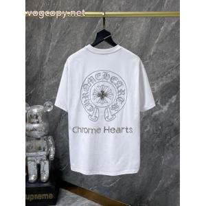 ブランド コピー 品半袖TシャツCHROME HEARTSオトナの余裕 絶対欲しい 安い海外限定