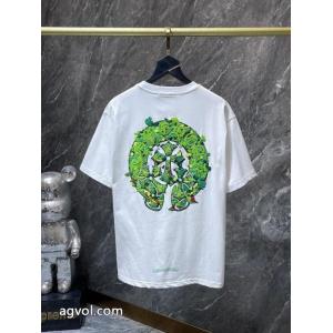 オススメ新作 存在感のある  優しい印象半袖TシャツCHROME HEARTSスーパー コピー 通販