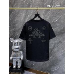 通気性が良い 魅力をプラス 大幅に値下げ半袖Tシャツブランド コピーCHROME HEARTS