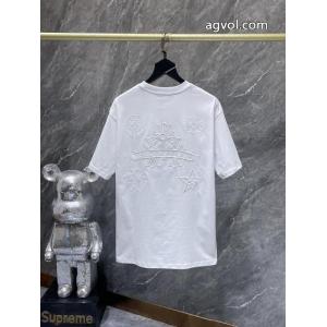 通気性が良い 魅力をプラス 大幅に値下げ半袖Tシャツブランド コピーCHROME HEARTS
