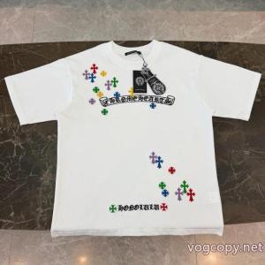 CHROME HEARTSおしゃれ上級者に着 ラグジュアリーな雰囲気 魅力をプラス半袖Tシャツブランド スーパー コピー 優良店