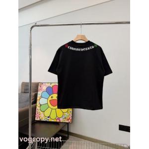 CHROME HEARTSおしゃれ上級者に着 ラグジュアリーな雰囲気 魅力をプラス半袖Tシャツブランド スーパー コピー 優良店