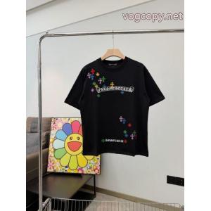 CHROME HEARTSおしゃれ上級者に着 ラグジュアリーな雰囲気 魅力をプラス半袖Tシャツブランド スーパー コピー 優良店