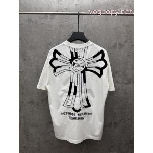 ブランド コピー半袖Tシャツ激安新作 有名人愛用 最高級品質のCHROME HEARTS