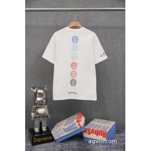 オススメアイテム 人気セール大人気 2026年最新人気CHROME HEARTSブランド コピー半袖Tシャツ