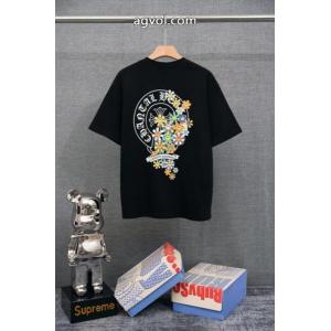 激安 通販 ブランド半袖TシャツCHROME HEARTS極上の着心地 軽くて着心地がいい 最前線2026