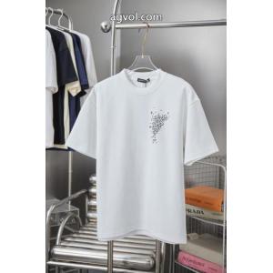 話題となった 限定品も！ フォーマル多機能 CHROME HEARTS偽 ブランド半袖Tシャツ