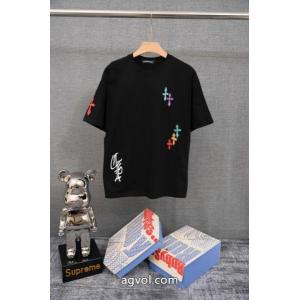偽物 ブランド 激安CHROME HEARTS半袖Tシャツ軽やかな素材感 光沢のある 大人のための新作