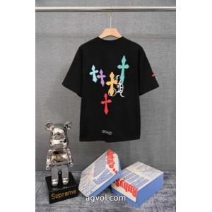 偽物 ブランド 激安CHROME HEARTS半袖Tシャツ軽やかな素材感 光沢のある 大人のための新作
