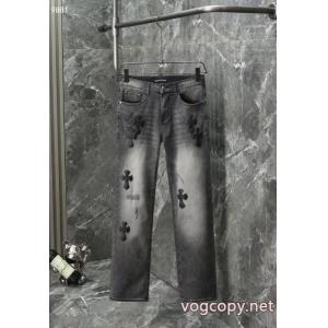 格安*出品*新品 限定！人気オススメ 2026新年度人気入荷CHROME HEARTS偽物 ブランド 販売ジーンズ