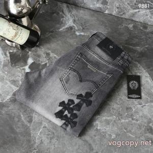 格安*出品*新品 限定！人気オススメ 2026新年度人気入荷CHROME HEARTS偽物 ブランド 販売ジーンズ