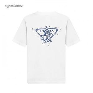 ブランド レプリカ半袖Tシャツ話題の新作到着！ 爽やかマルチ HOT品質保証PRADA
