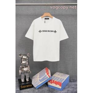 コピー ブランド半袖Tシャツ今季爆発的な人気 今季流行りの人気新作 価格帯が魅力的CHROME HEARTS